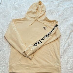 Baby Yellow Abercrombie Hoodie